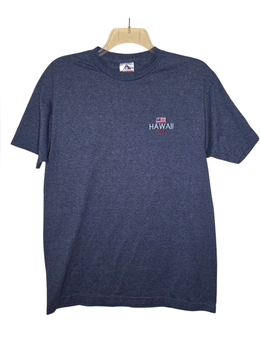 Alstyle Apparel & Activewear Hawaii Embroidered Made In USA T-Shirt Size Large